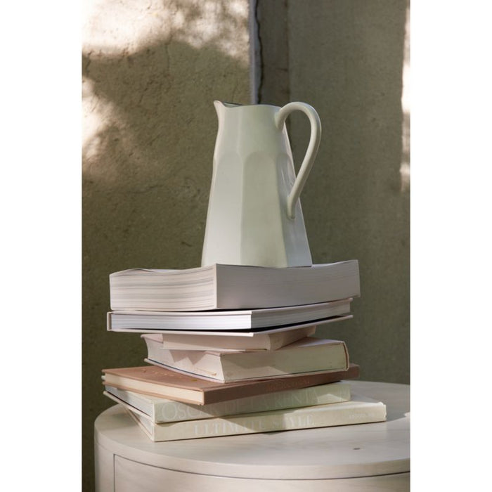 Willy Whitewashed Wood Nightstand by Leanne Ford