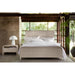 Favorite Washed Organic Cotton White Eyelash Standard Bed Pillow Sham