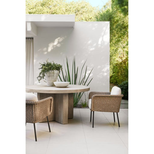 Grotta Wicker Outdoor Dining Arm Chair