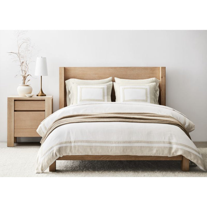 Big Sur Wool Handwoven Ivory White Area Rug 8'x10'