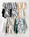Textured Terry Alloy Grey Organic Cotton Dish Towels, Set of 2