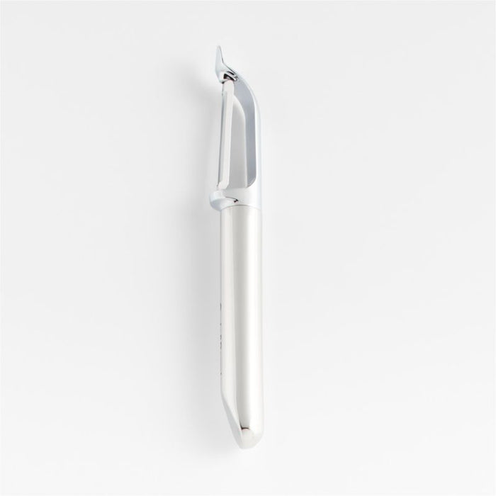 Crate & Barrel Stainless Steel Straight Peeler