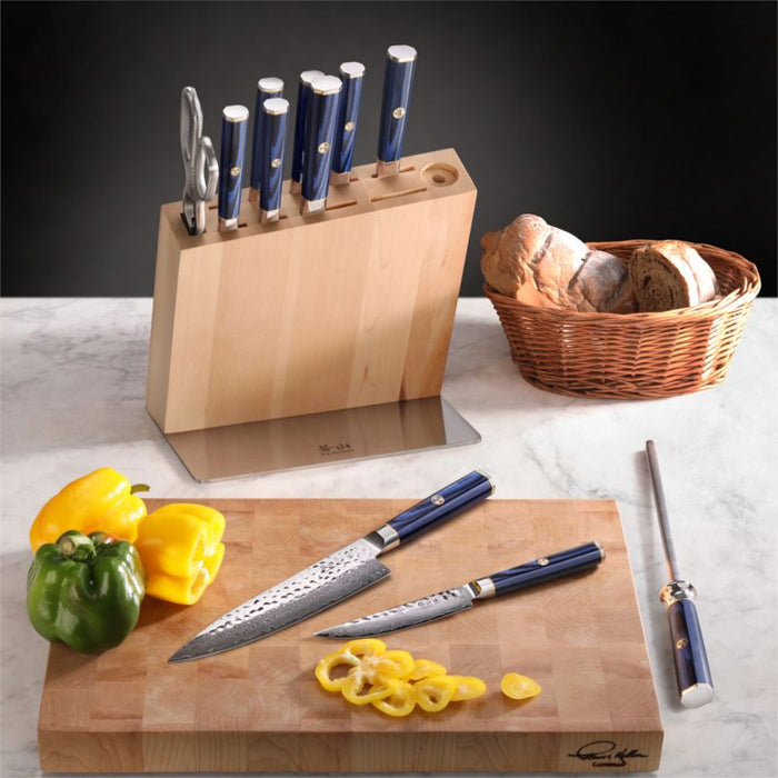 Cangshan ® Kita Blue 12-Piece HUA Knife Block Set