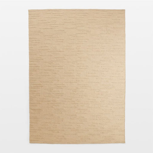 Capri Performance Indoor/Outdoor Sand Brown Area Rug 6'x9'