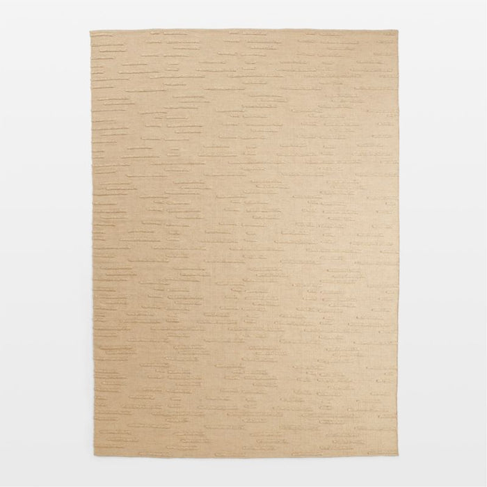 Capri Performance Indoor/Outdoor Sand Brown Area Rug 6'x9'