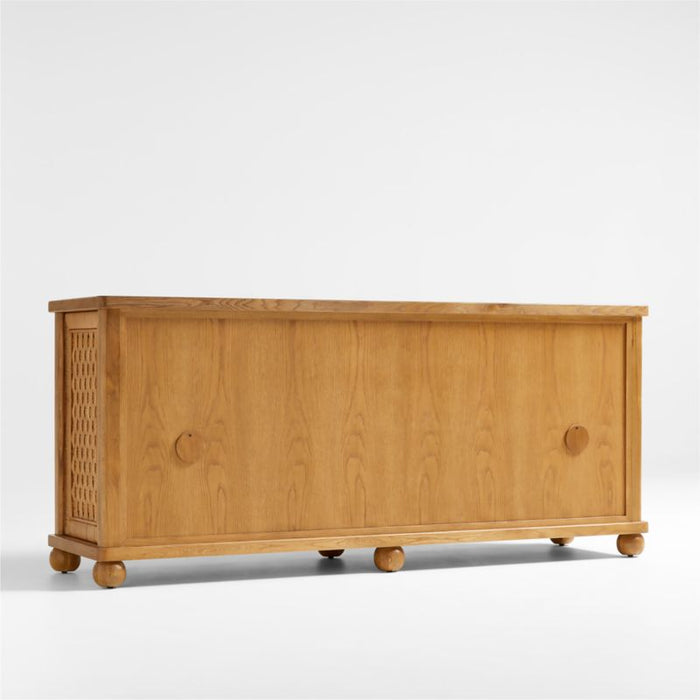 Carlyle Wood Storage Media Console by Jake Arnold