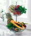 Carter Stainless 2-Tier Fruit Basket