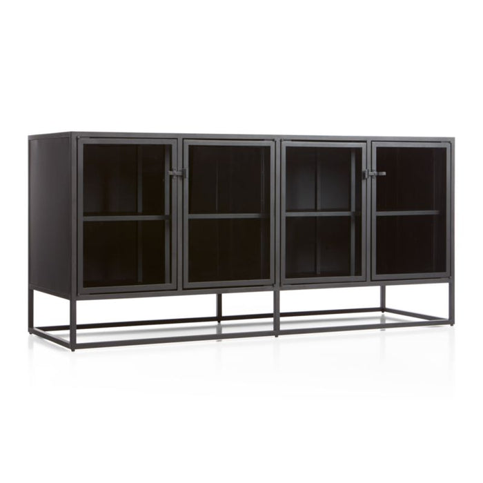 Casement Black Large Sideboard