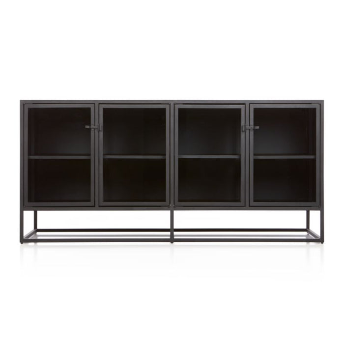 Casement Black Large Sideboard