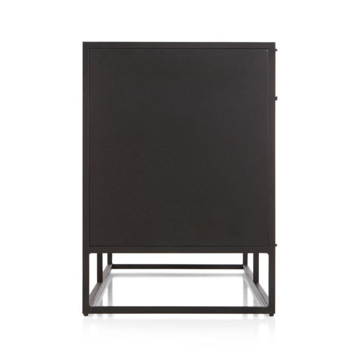 Casement Black Large Sideboard