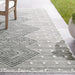 Ceri Grey Indoor/Outdoor Rug 8'x10'