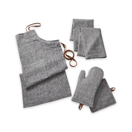 Chambray Grey Dish Towels, Set of 2