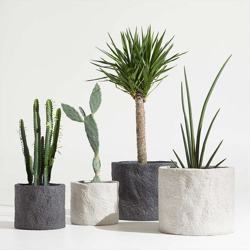 Chesil Small Natural Faux Stone Planter