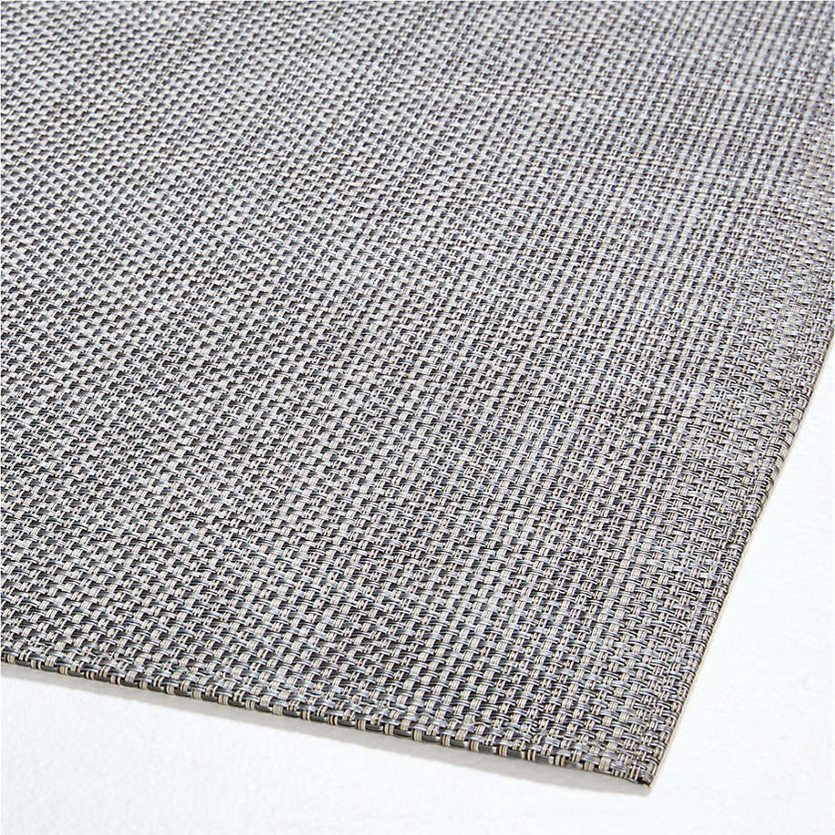 Chilewich 2'x3' Basketweave Oyster Floormat Crate and Barrel Philippines