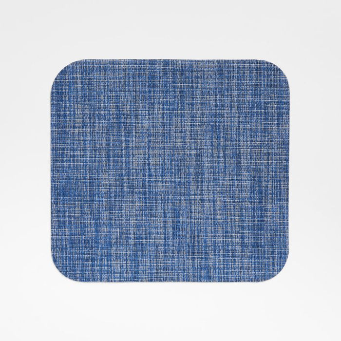 Chilewich ® Blue Rounded Square Crepe Placemat