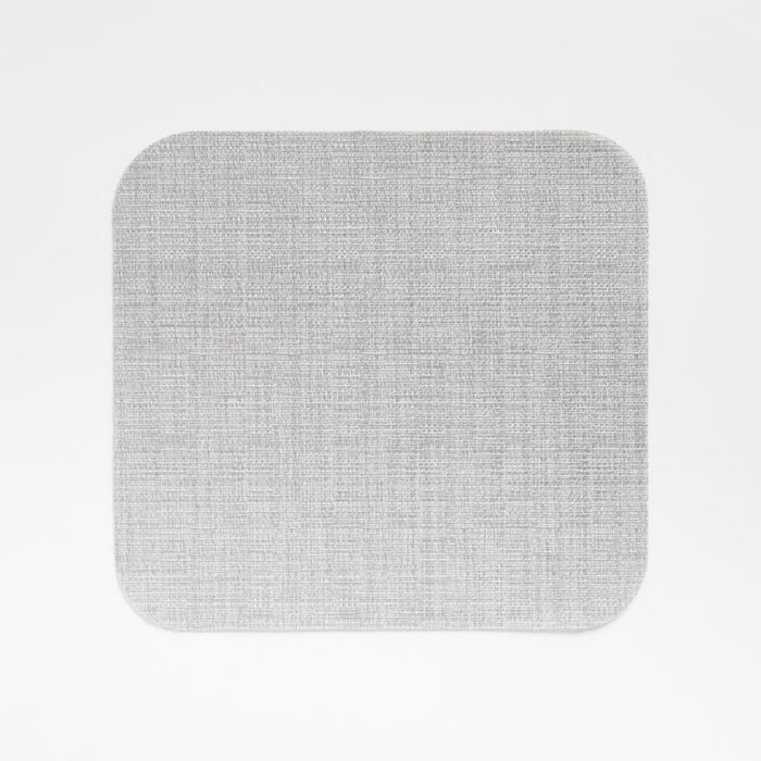 Chilewich ® Silver Rounded Square Crepe Placemat