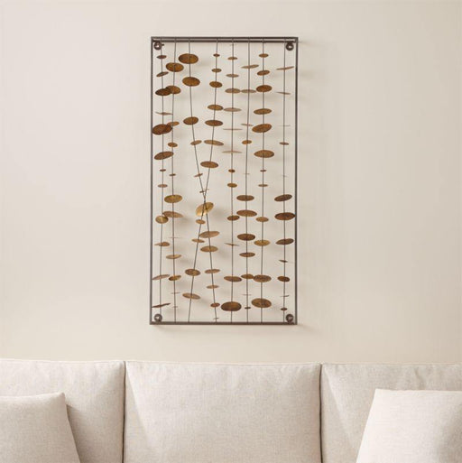 Chimes Metal Wall Sculpture - Crate and Barrel Philippines