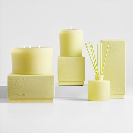 Monochrome No. 9 Citron 3-Wick Candle - Bergamot, Sandalwood and Tuberose