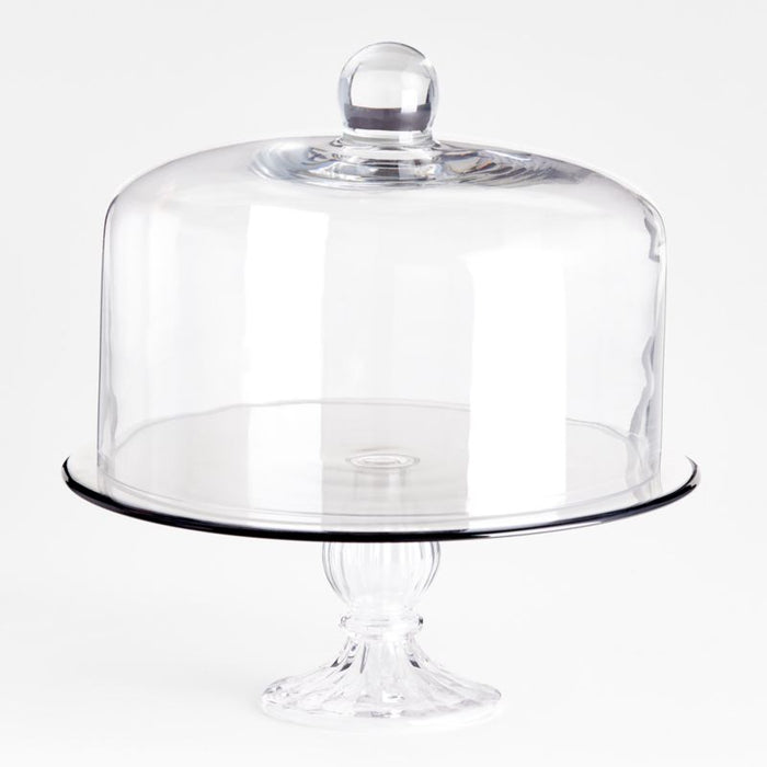 Claude Glass Cake Stand with Lid