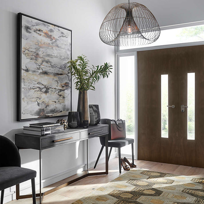 Kent Wire Hurricane Candle Holder 8"