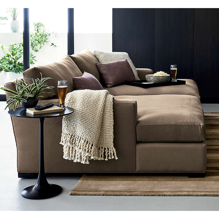 Nero Black Marble Accent Table