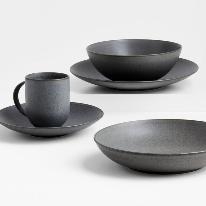 Craft Charcoal Grey Coupe Dinner Plate
