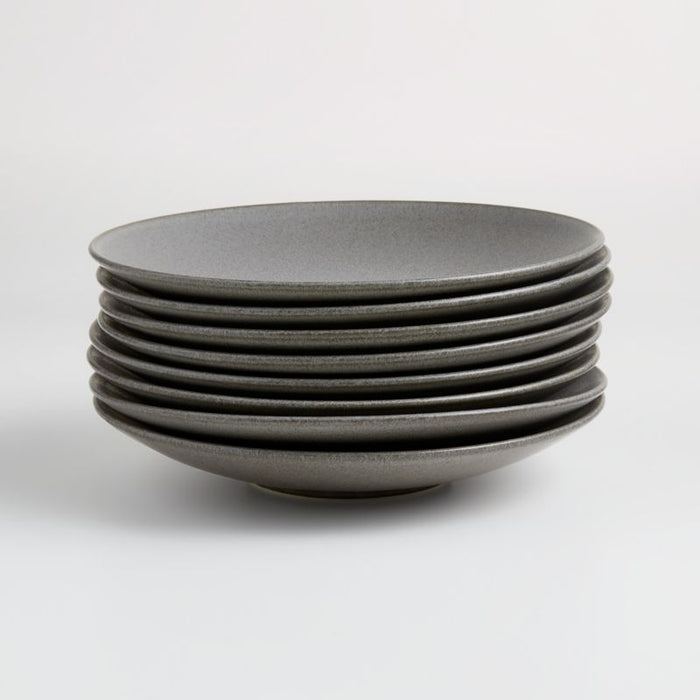 Craft Charcoal Grey Coupe Salad Plate