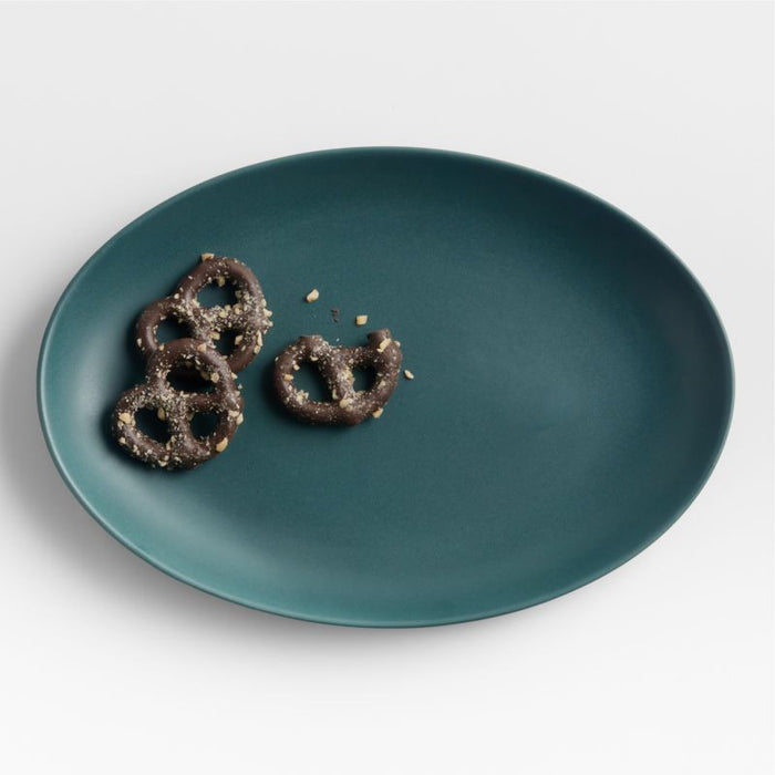 Craft Holiday Forest Green Serving Platter