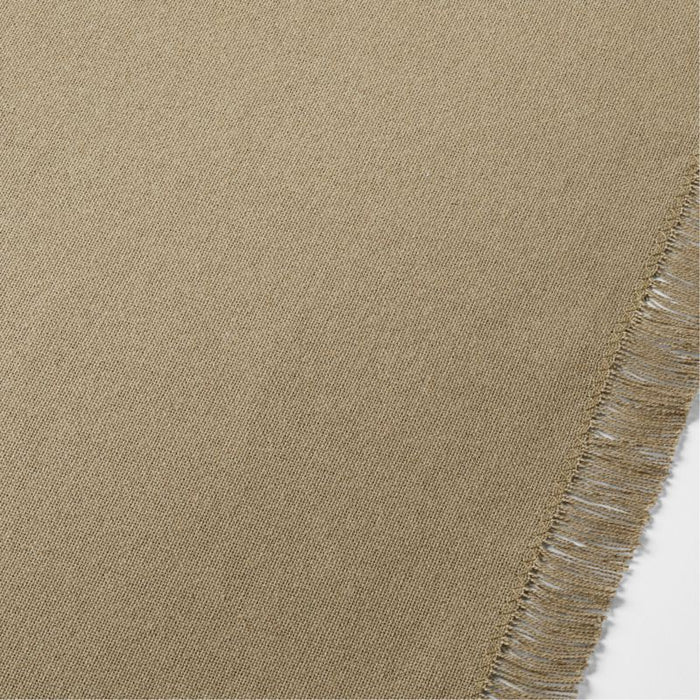 Craft 120" Desert Green Organic Cotton Fringe Table Runner