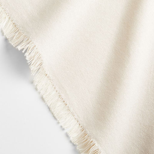 Craft Birch Beige Fringe Organic Cotton Tablecloth