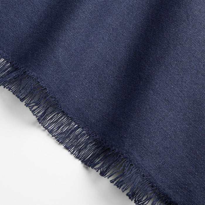 Craft Deep Indigo Organic Cotton Fringe Napkin