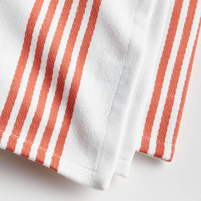 Cuisine Stripe Sienna Dish Towels, Set of 2
