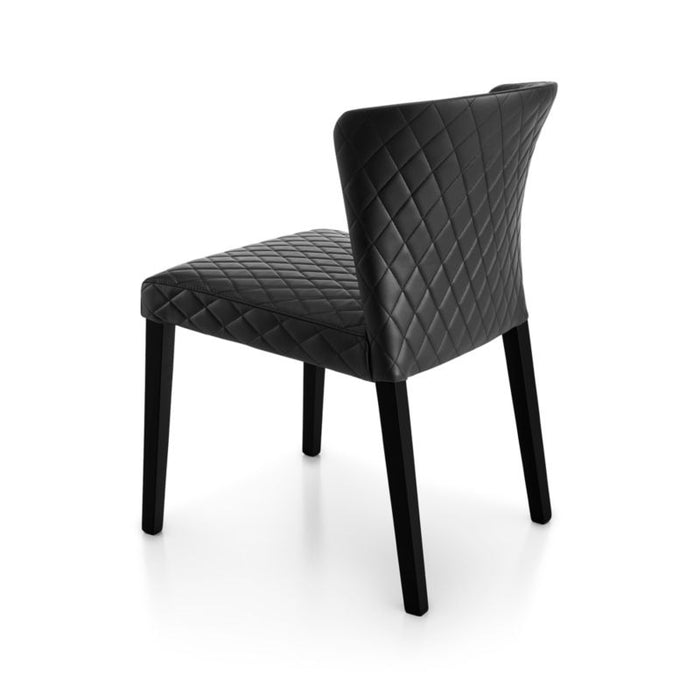 Curran Quilted Onyx Dining Chair Crate and Barrel Philippines