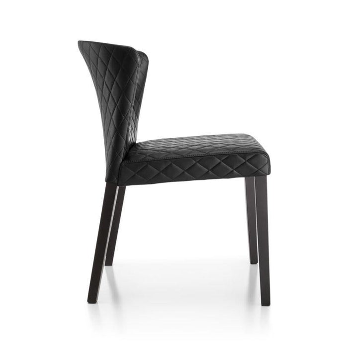 Curran Quilted Onyx Dining Chair - Crate and Barrel Philippines