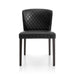 Curran Quilted Onyx Dining Chair