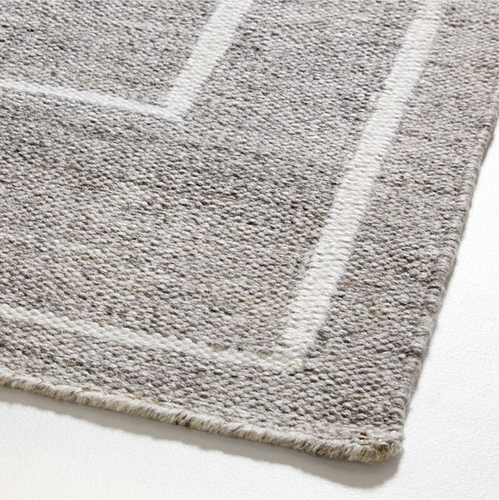 Cuzco Performance Handwoven Grey Area Rug 8'x10'