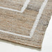 Cuzco Performance Handwoven Sand Brown Area Rug 6'x9'