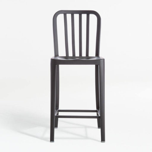 Delta Matte Black Counter Stool - Crate and Barrel Philippines