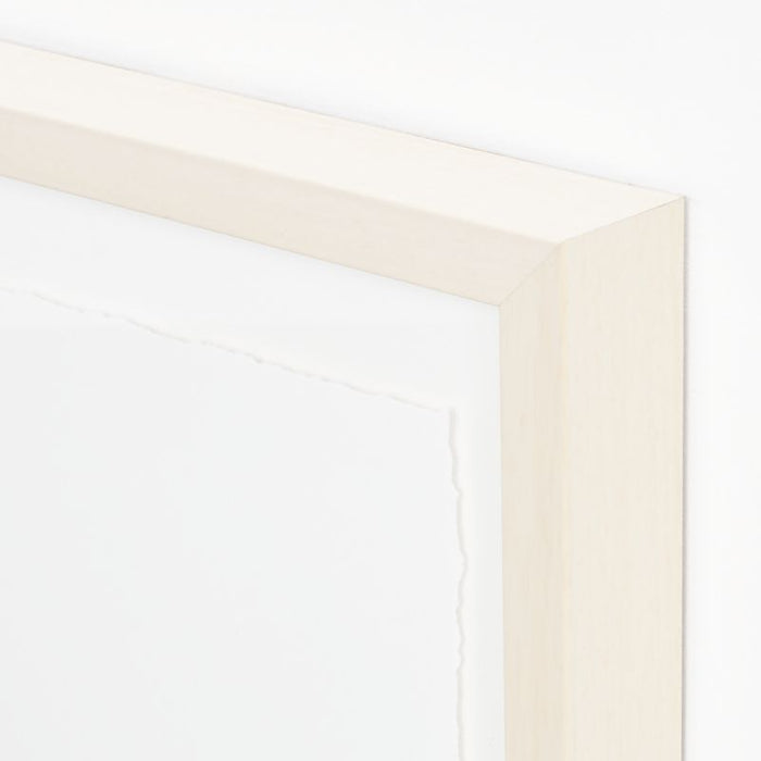 'Desert Shadowbox' Framed Watercolor Paper Wall Art Print 29.5"x41.5"