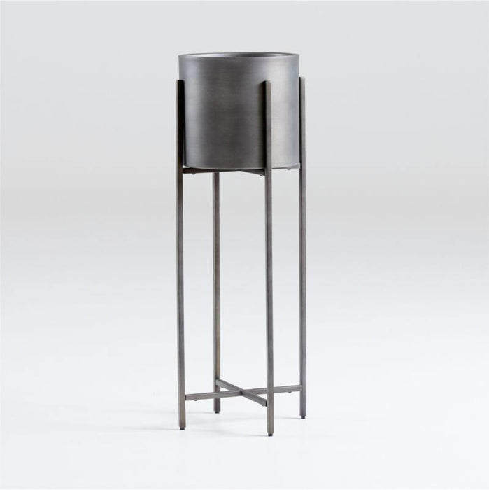 Dundee Bronze Floor Indoor/Outdoor Planter - Crate and Barrel Philippines
