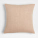 Earl Arnold Cotton 23"x23" Blush Tan Throw Pillow Cover by Jake Arnold
