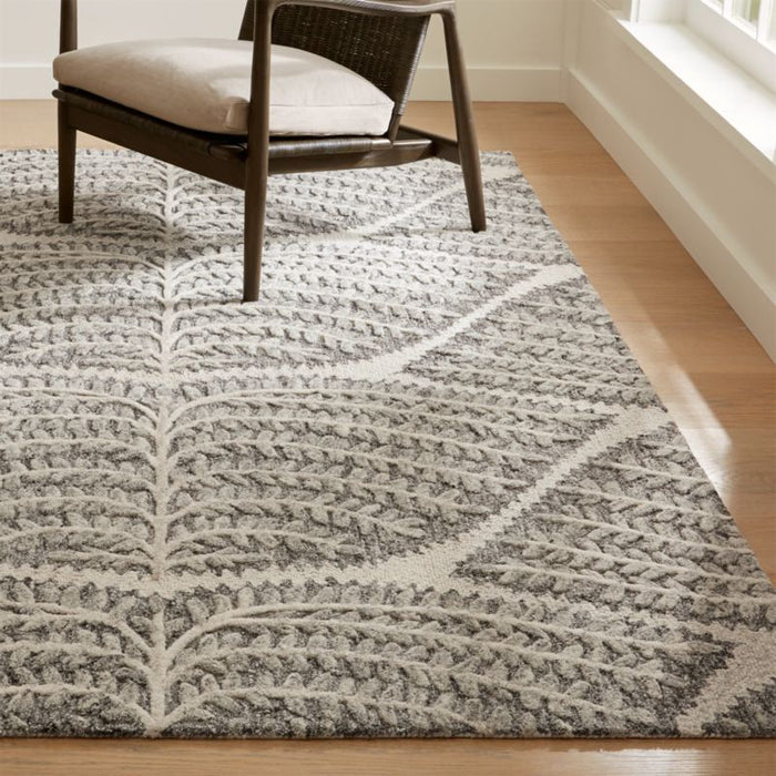 Eden Hand Tufted Wool Rug 5'x8'