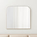 Edge Brass Arch Wall Mirror