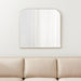 Edge Brass Arch Wall Mirror