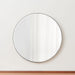Edge Silver Round 30" Wall Mirror