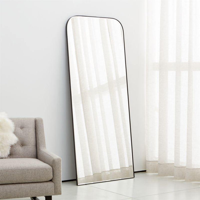 Edge Black Arch Floor Mirror - Crate and Barrel Philippines