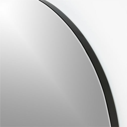 Black Arch Floor Mirror