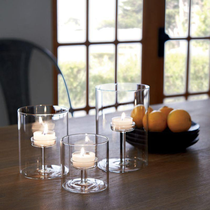 Elsa Small Glass Tealight Candle Holder - Crate and Barrel Philippines