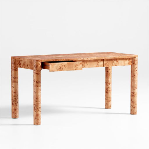 Emerson Mappa Burl Desk