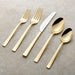 Ellenore Gold 5-Piece Flatware Place Setting